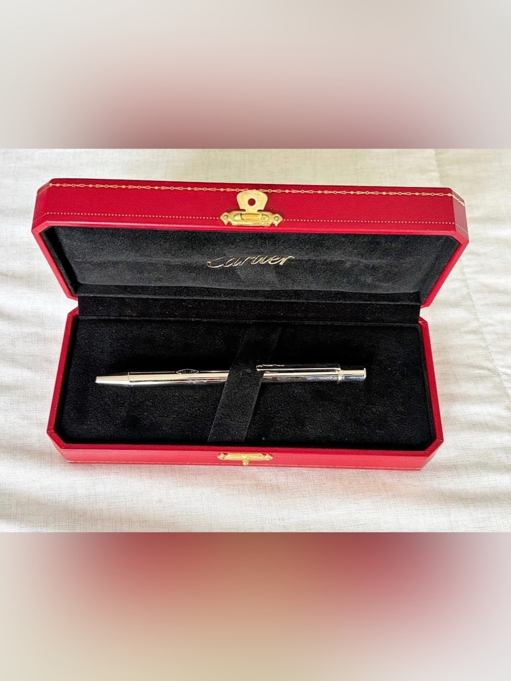 Cartier Pen in Presentation Pen Box with Bag